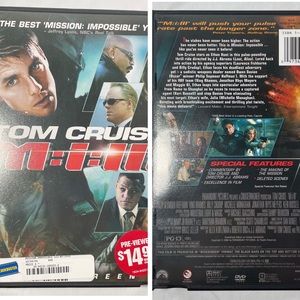Mission Impossible II DVD